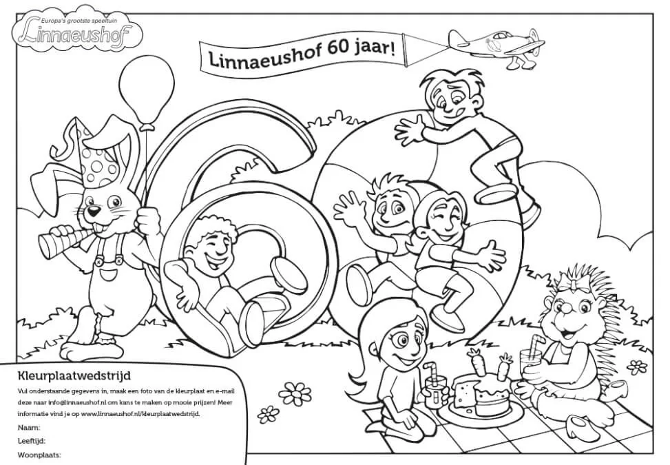 Kleurplaatwedstrijd
