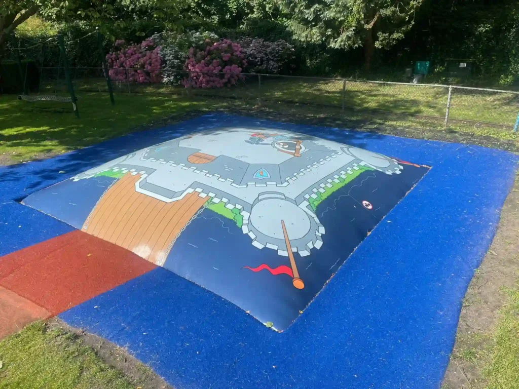 Kleuter Airtrampoline